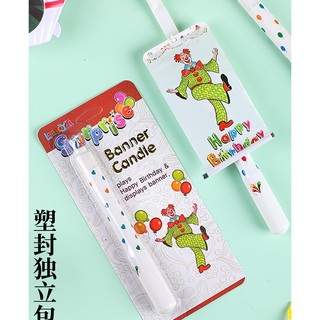 (Có sẵn) Nến Chú Hề Banner (SHIP HOẢ TỐC)