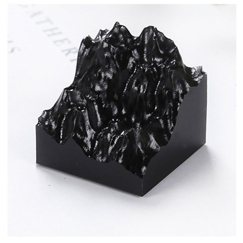 Khuôn Làm Mô Hình Phong Cảnh Núi Tuyết 3D Bằng Nhựa Resin DIY