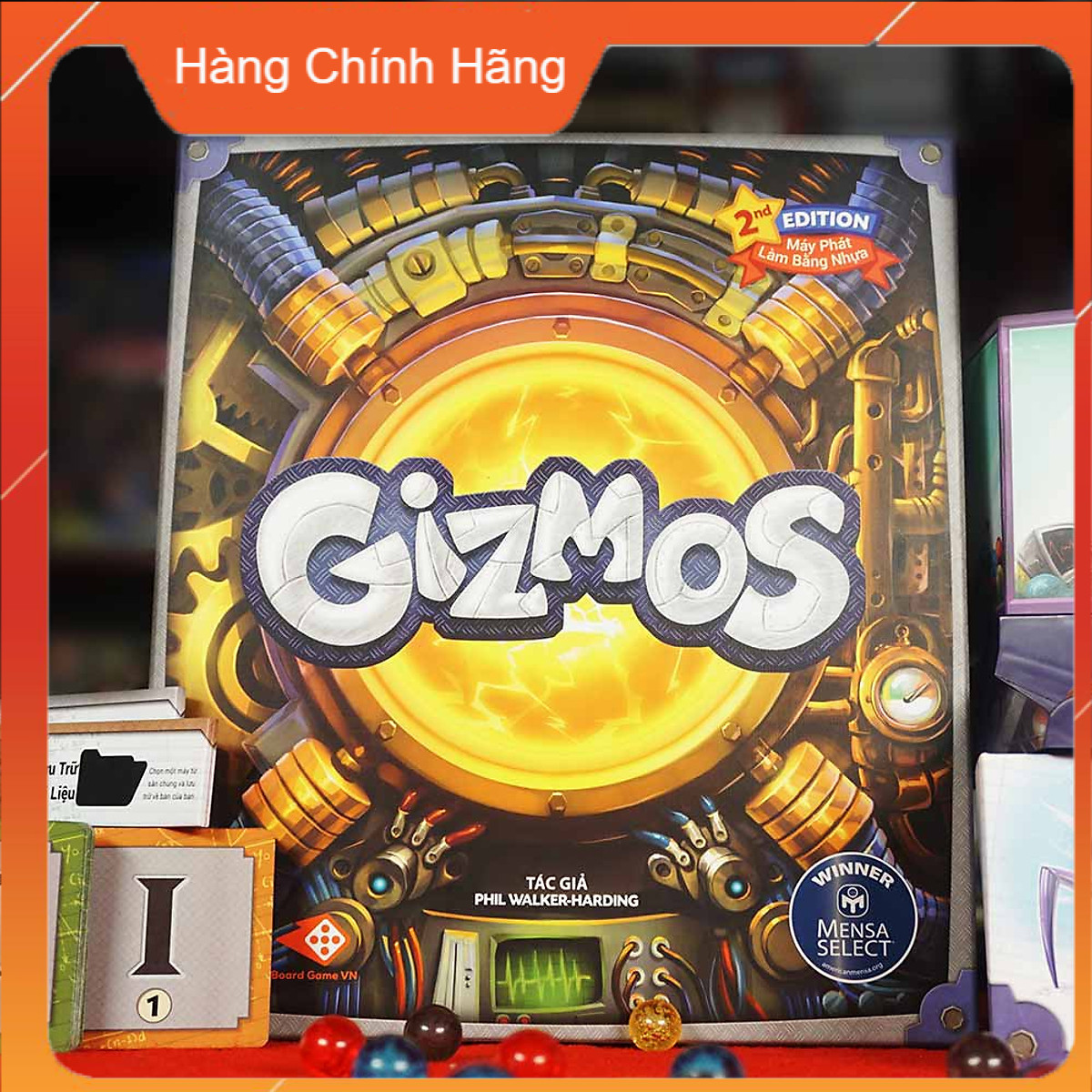 Hot Boardgame Gizmos Việt - Cỗ máy tối thượng tốt cho bé