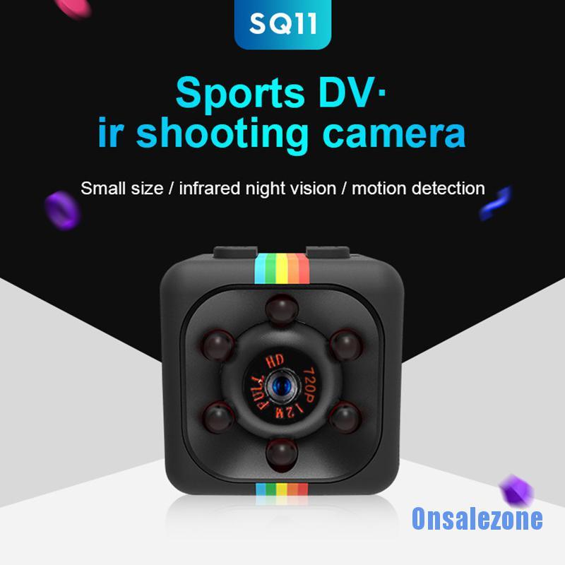 Máy Quay Mini Sq11 Hd 1080p Cảm Biến Ban Đêm __VinetShop9x
