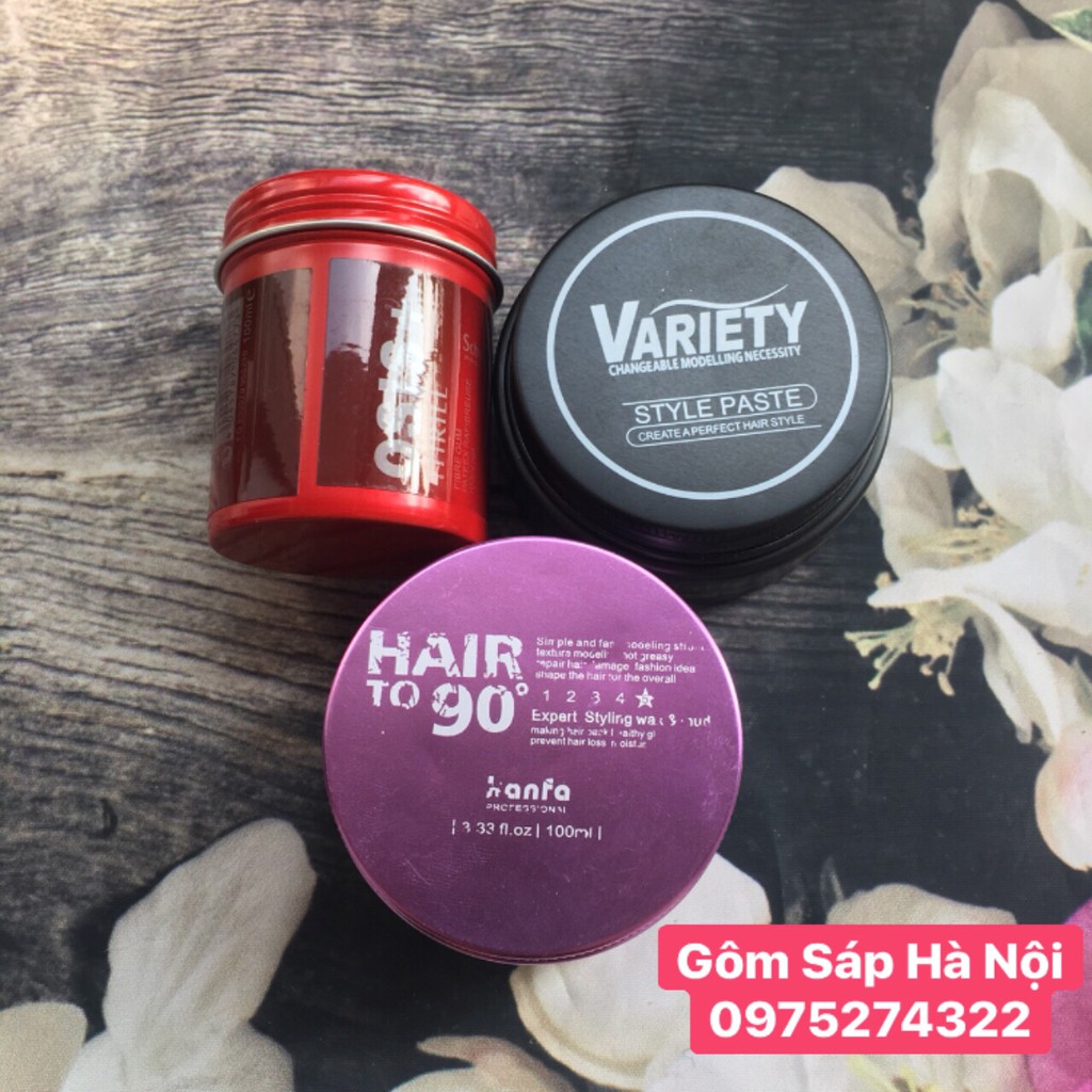 COMBO 3 SAP VUỐT TÓC  OSIS THRILL + VARIETY + HAIR TO 90