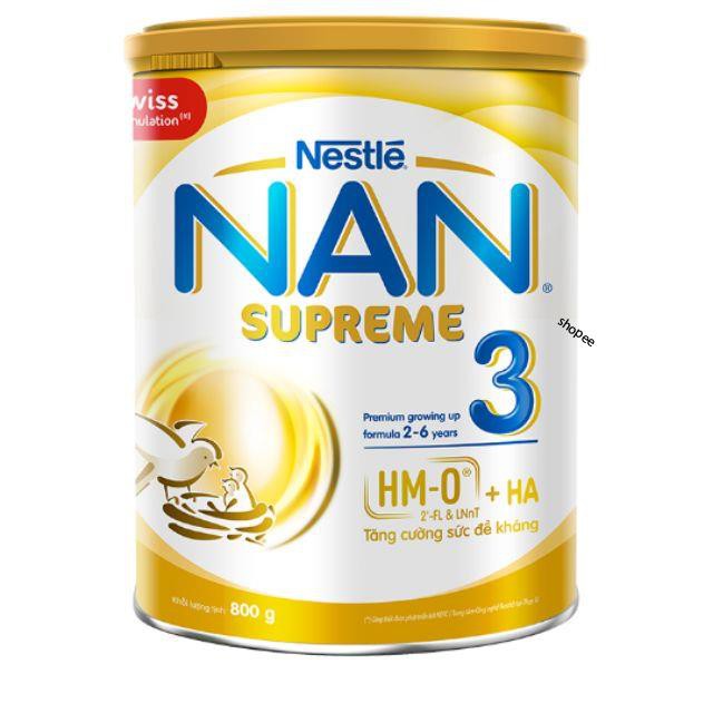 Sữa bột NAN Supreme 3 Lon 800g