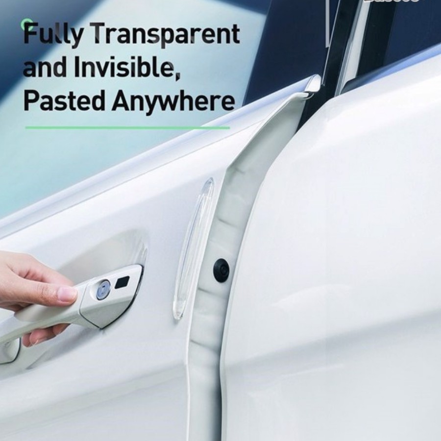 [Chính Hãng-Sẵn]  Đệm cao su chống trầy gắn cửa dùng cho xe hơi Baseus Airbag Bumper Strip LV726 - New 100%