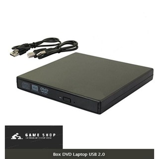 Box dvd laptop di động usb 2.0 ( lắp ổ DVD vào thành ổ DVD di động)