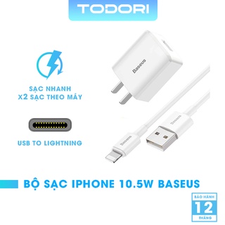 Sạc iphone dây sạc lightning baseus cho ip 5/6/7/8/x bh 12t