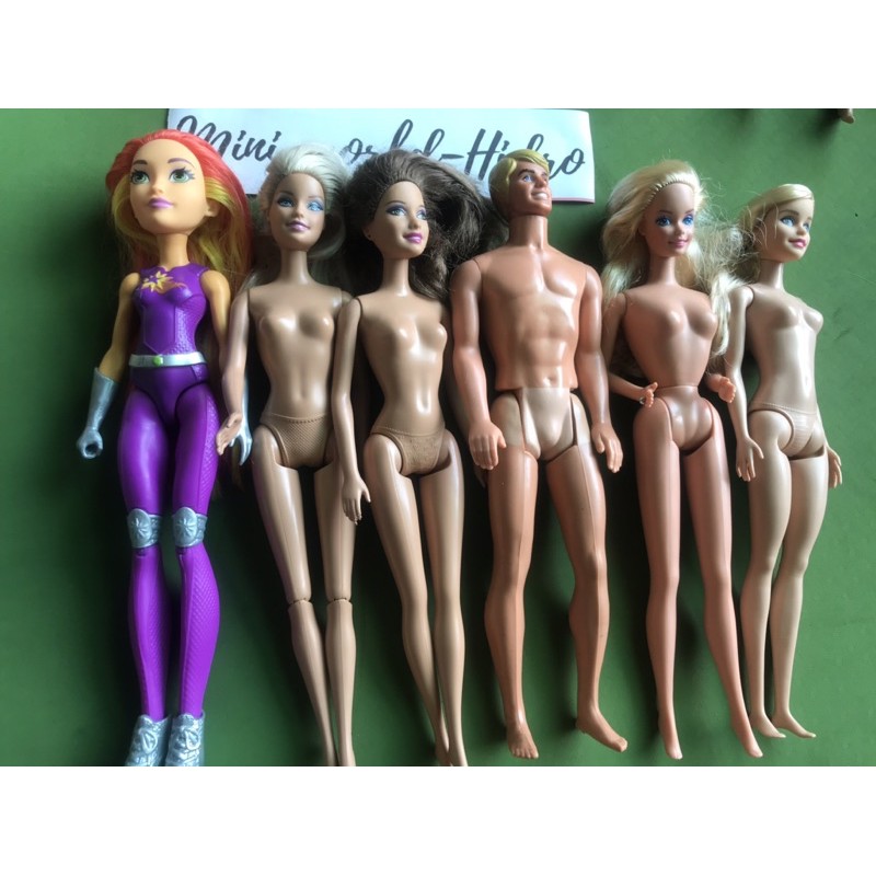 Búp bê Barbie thanh lý hàng lỗi. Mã Barbie lỗi A