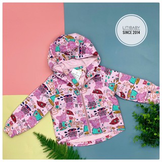 [HÀNG MỚI VỀ ] Áo Khoác Gió 2 Lớp LITIBABY cho trẻ em Bé Trai Bé Gái 1-5T (Lớp trong lót cotton) -H9800