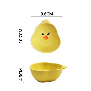 (Ảnh thật) Chén nước mắm, chén ăn dặm gốm sứ siêu dễ thương