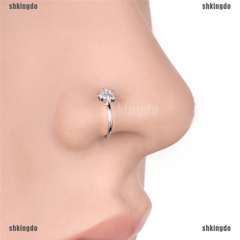 THINH Khuyên Mũi Bằng Thép Không Gỉ Thiết Kế Độc Đáo