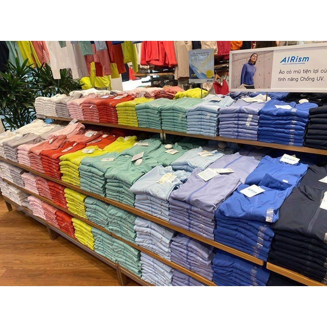 UNIQLO- Áo chống nắng AIRISM Uniqlo nữ 2022