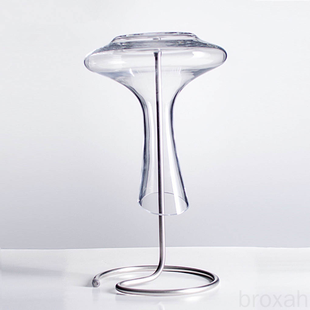 Giá Đỡ Bình Rượu Vang Bằng Thép Không Gỉ Tiện Dụng Cho Nhà Bếp / Quán Bar
