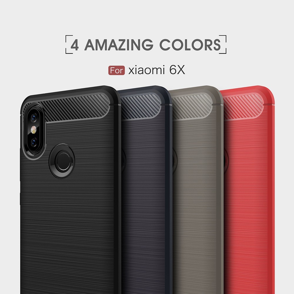 Ultra-thin Soft Silicone Casing Xiaomi Mi 6X / Mix 2S / Max Back Cover