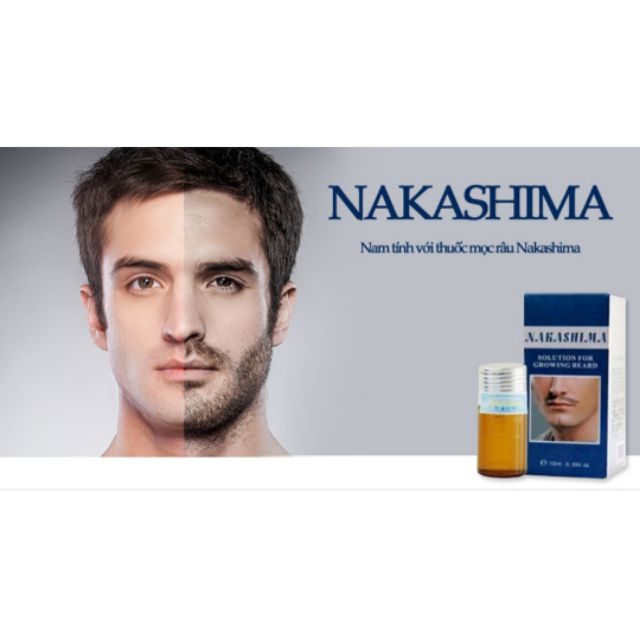 Tinh chất kích thích mọc râu ria NAKASHIMA của Nhật