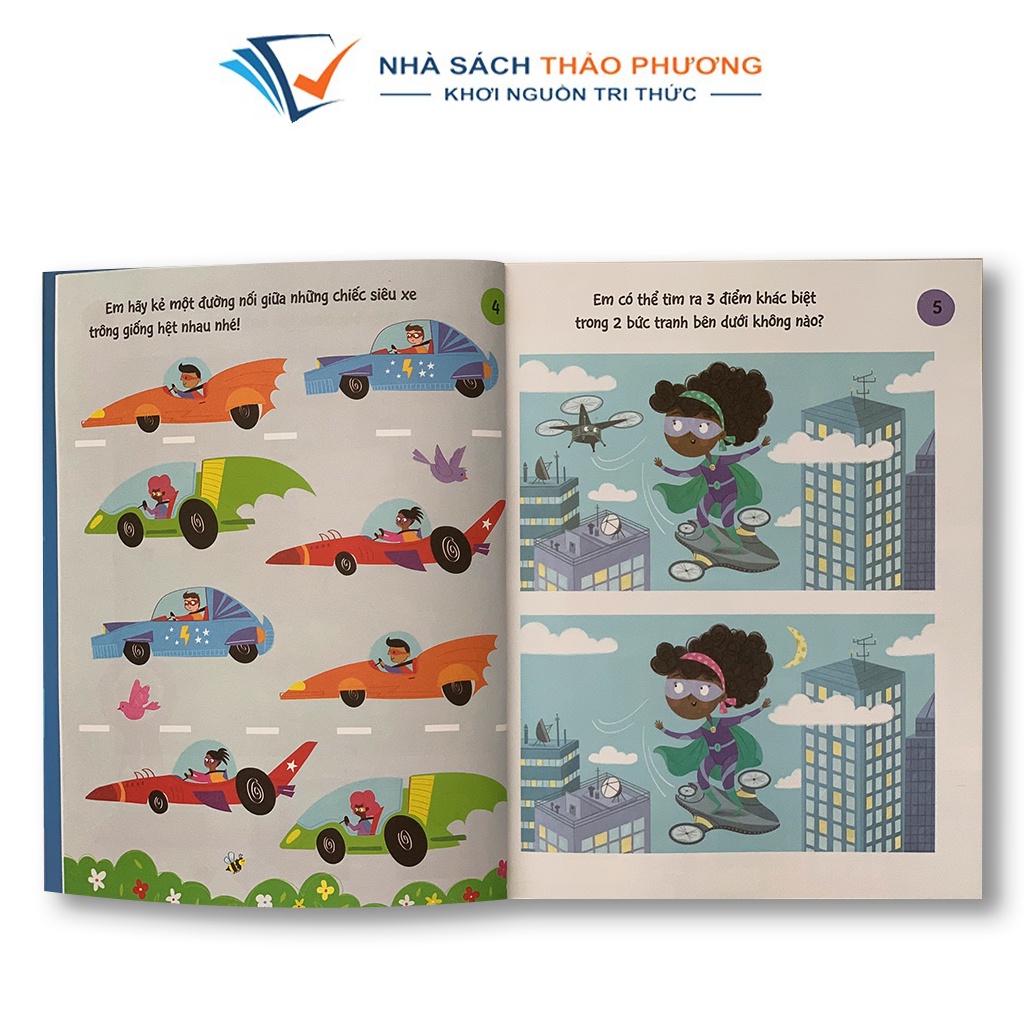 Sách - 90++ trò chơi phát triển chỉ số IQ cho bé (bộ 2 cuốn)