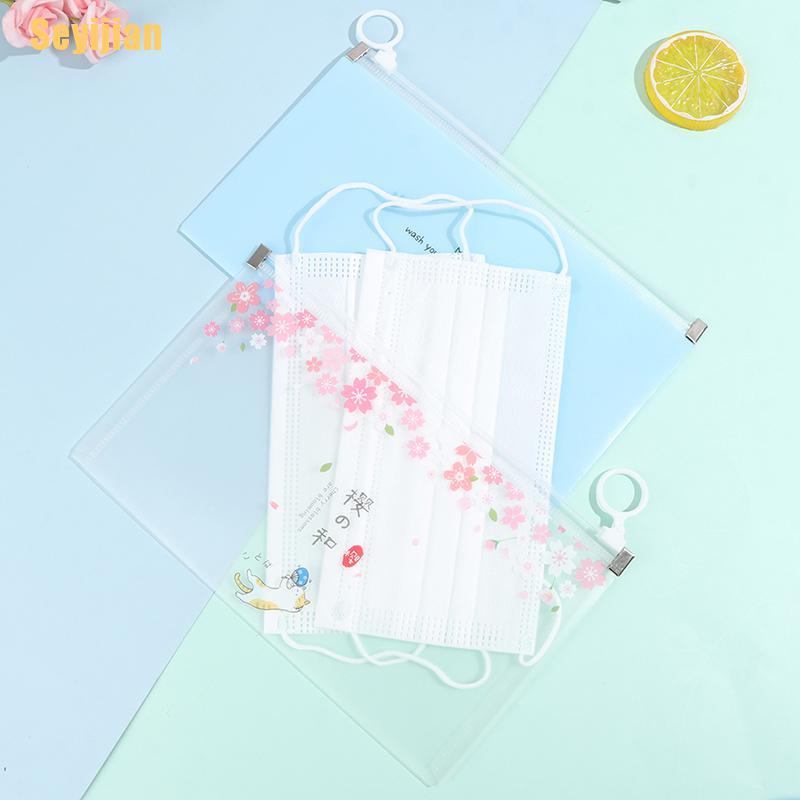 Hộp Đựng Khẩu Trang Di Động Tiết Kiệm Không Gian