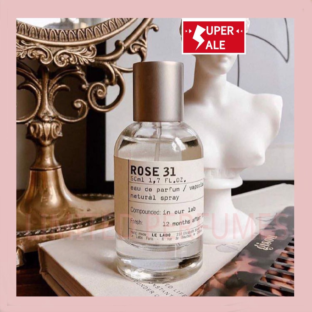 Nước hoa dùng thử Le Labo Rose 31 Test 10ml/20ml Spray / Chuẩn authentic [LimitedPerfume] | Thế Giới Skin Care