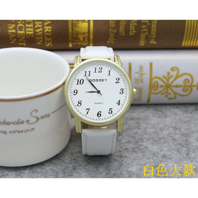 OTIS SHOP [GIÁ GÓC] Đồng hồ nữ Gogoey Korea G14 cặp dây da mỏng thời trang + Tặng kèm hộp và Pin dự phòng AH470