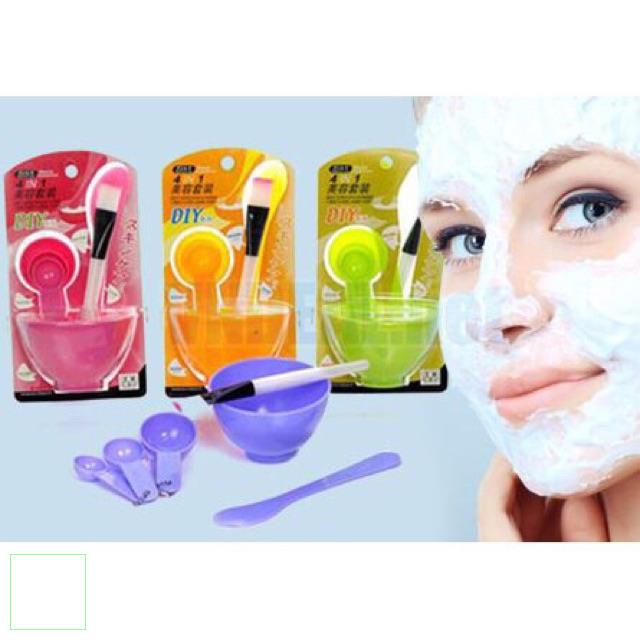 Bộ bát trộn mặt nạ 6 chi tiết