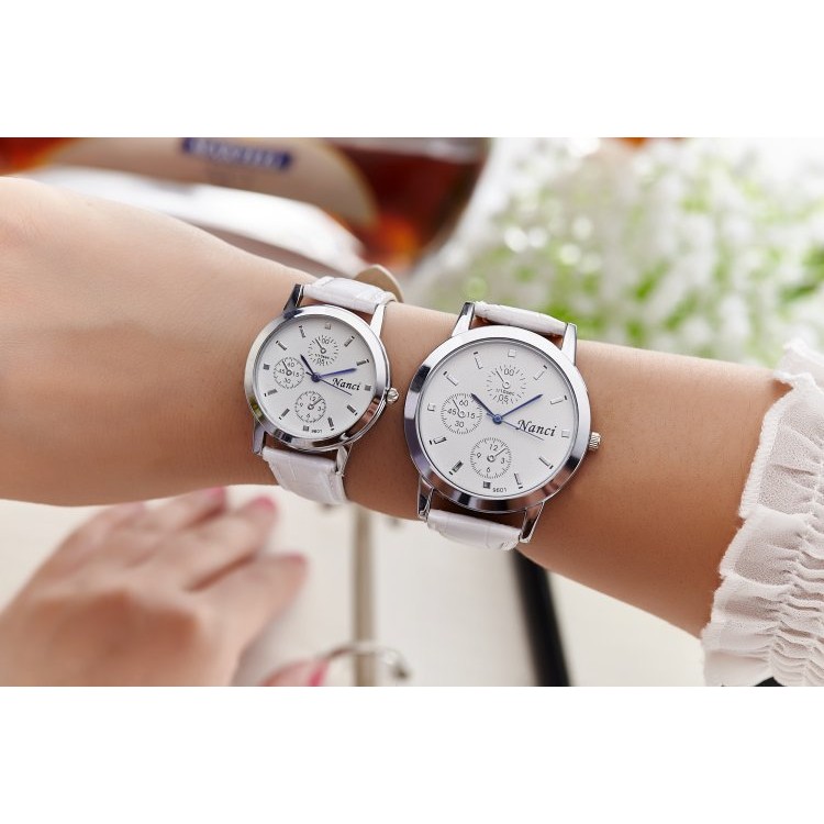 Đồng hồ Unisex Nanci dây da thời trang SP210 (Nhiều màu) | BigBuy360 - bigbuy360.vn