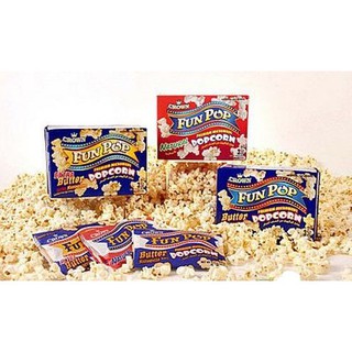 Bỏng Ngô Crown Popcorn Hộp 3 gói 99gx3 Nổ Lò Vi Sóng