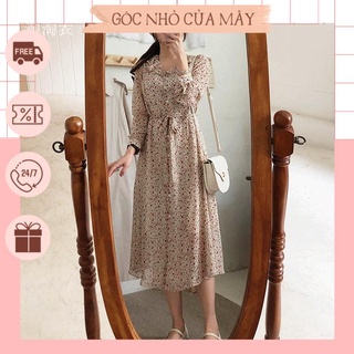 (HÀNG ORDER) Váy hoa nhí dáng dài GNCM