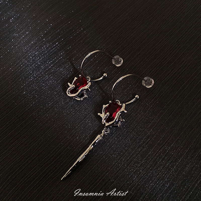 Bông Tai Bạc 925 Đính Đá Zircon Thời Trang Dành Cho Nữ