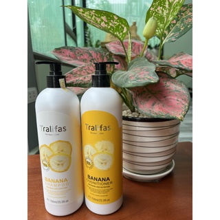 Cặp dầu gội xả Tralifas 750ml