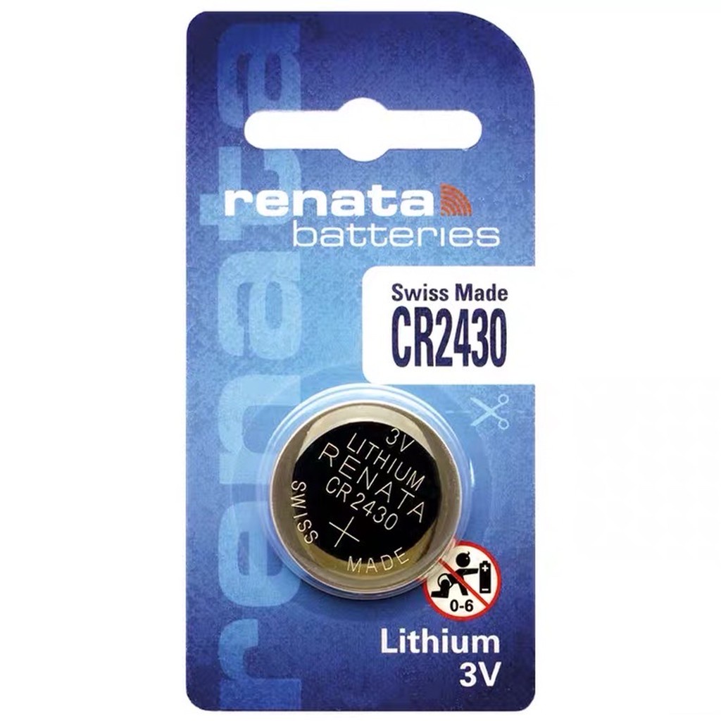 Pin Lithium CR2430 3v Renata (100% Chính hãng Thụy Sĩ)