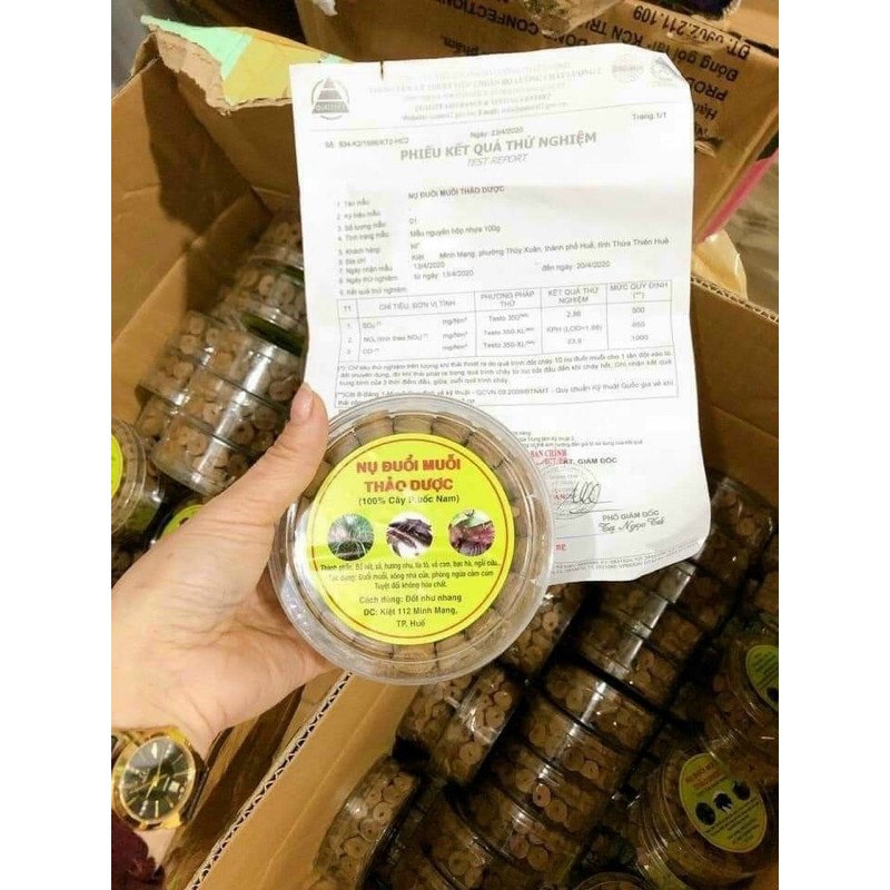 Giá lẻ như sỉ Combo 1 hôp nụ đuổi muỗi thảo dược 42 nụ