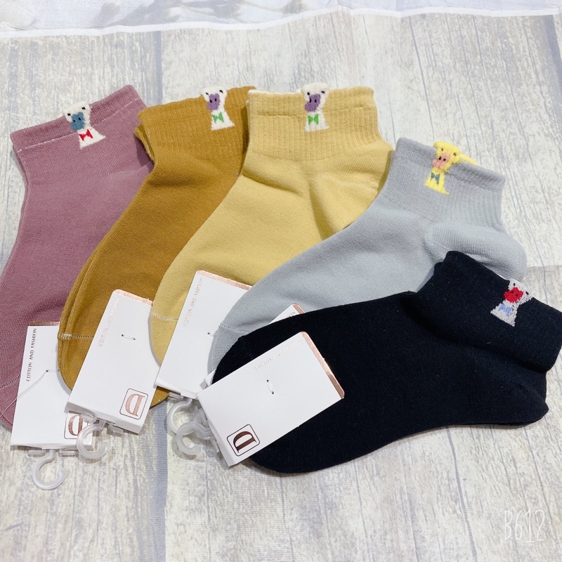 10 đôi tất hình chó con, vớ hình thú xinh