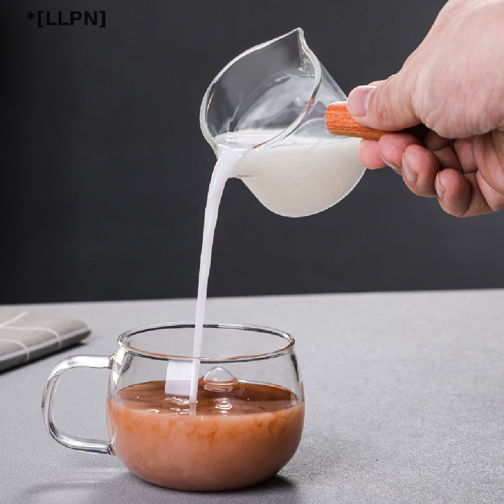 Cốc Đong Cà Phê Espresso Hai Đầu Miệng Bằng Gỗ Cách Nhiệt