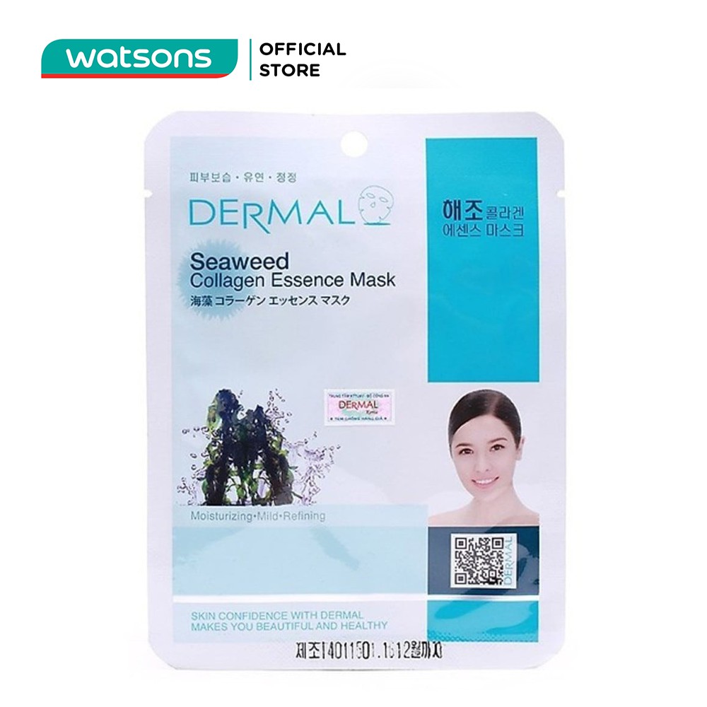 Mặt Nạ Dermal Tinh Chất Collagen Với Chiết Xuất Rong Biển 23g