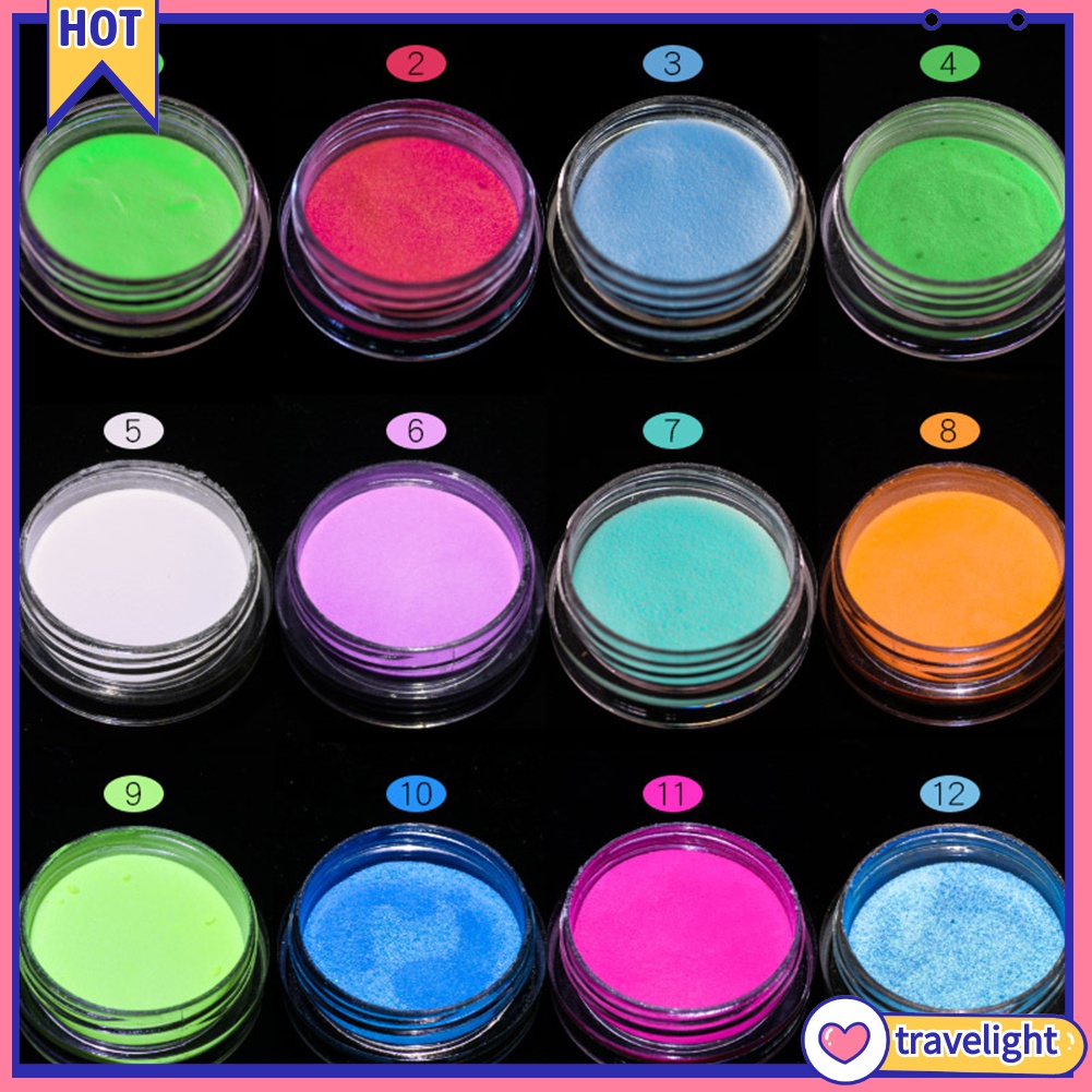 Bột Huỳnh Quang 2g Trang Trí Móng Tay