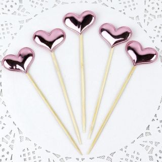 Que cắm tim bóng set 5 cây