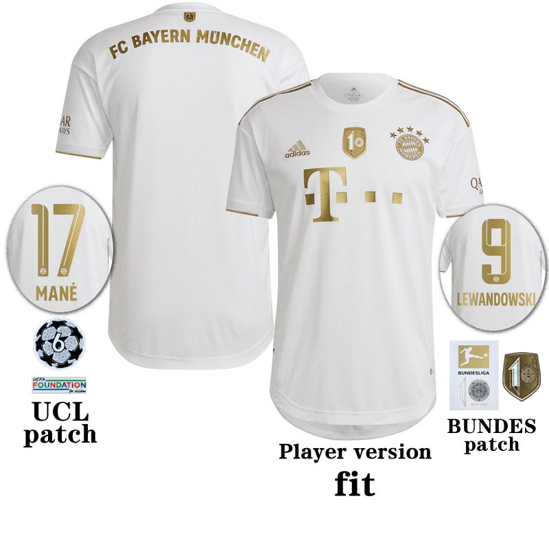 Áo Bóng Đá Ngắn Tay Đội Bayern Munich Mùa Giải 22 / 23 2022-23