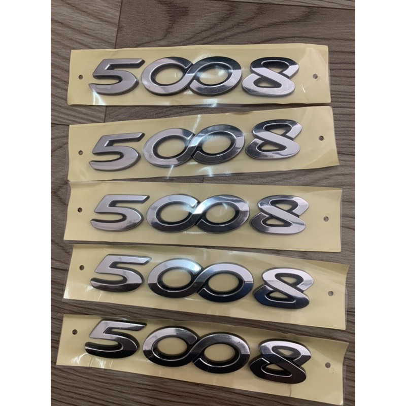 Logo chính hãng cho Peugeot 5008