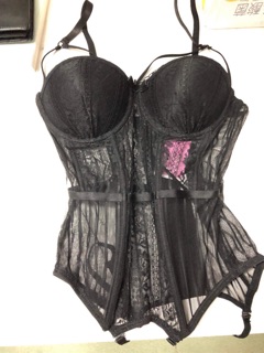 Corset đen