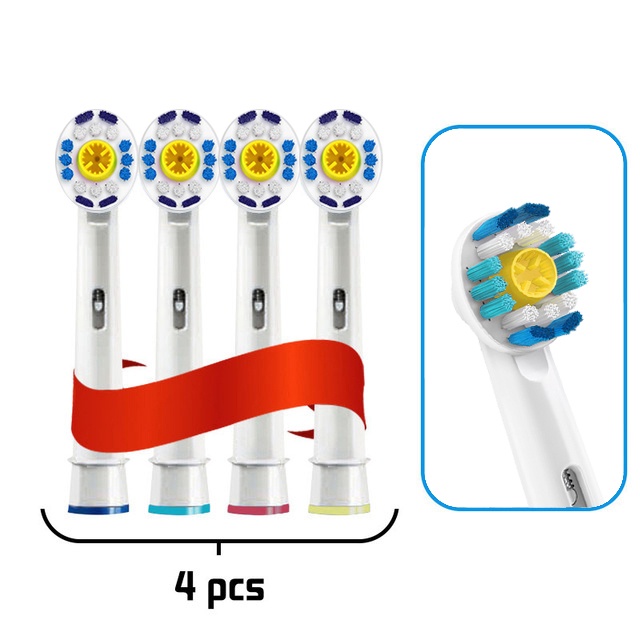 4/16 Đầu bàn chải thay thế thích hợp cho oral b braun d12 d16 junior vitality d20