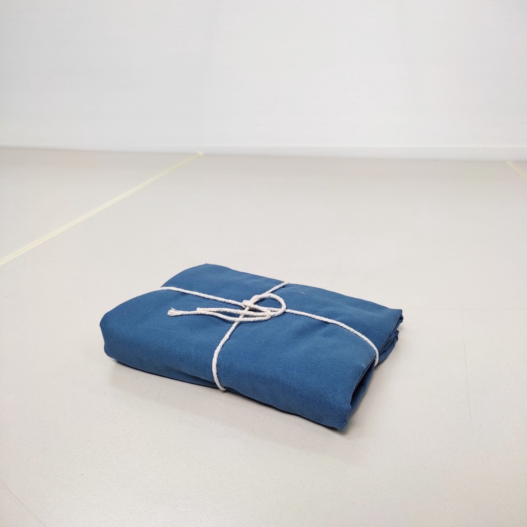 Vỏ gối 50x70cm cotton tici hàng đẹp vải tốt màu xanh biển đậm