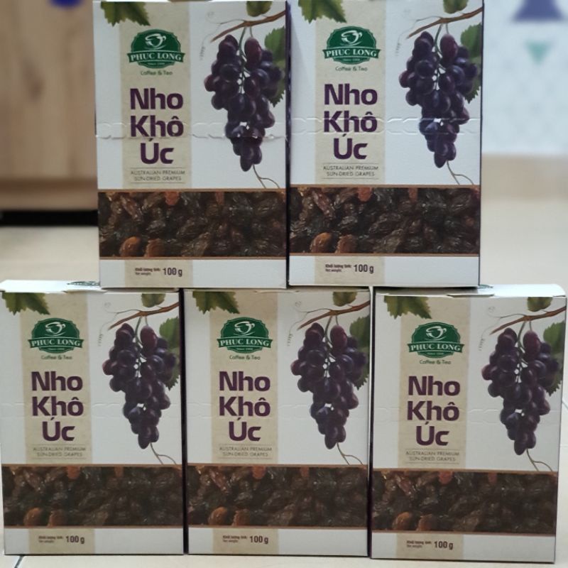 Nho Khô Úc Phúc Long - 100gr