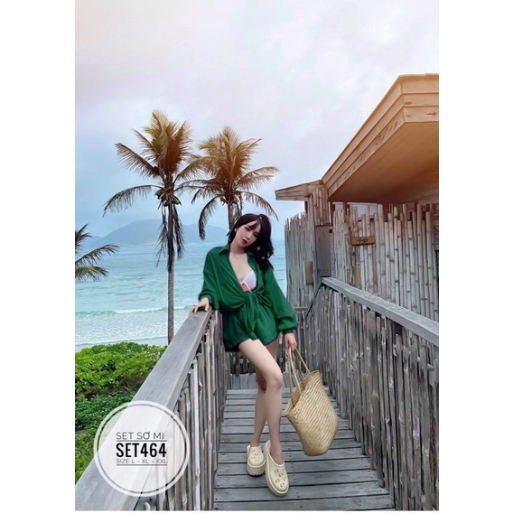 BIGSIZE NHUNG LÊ Set sơ mi SET464