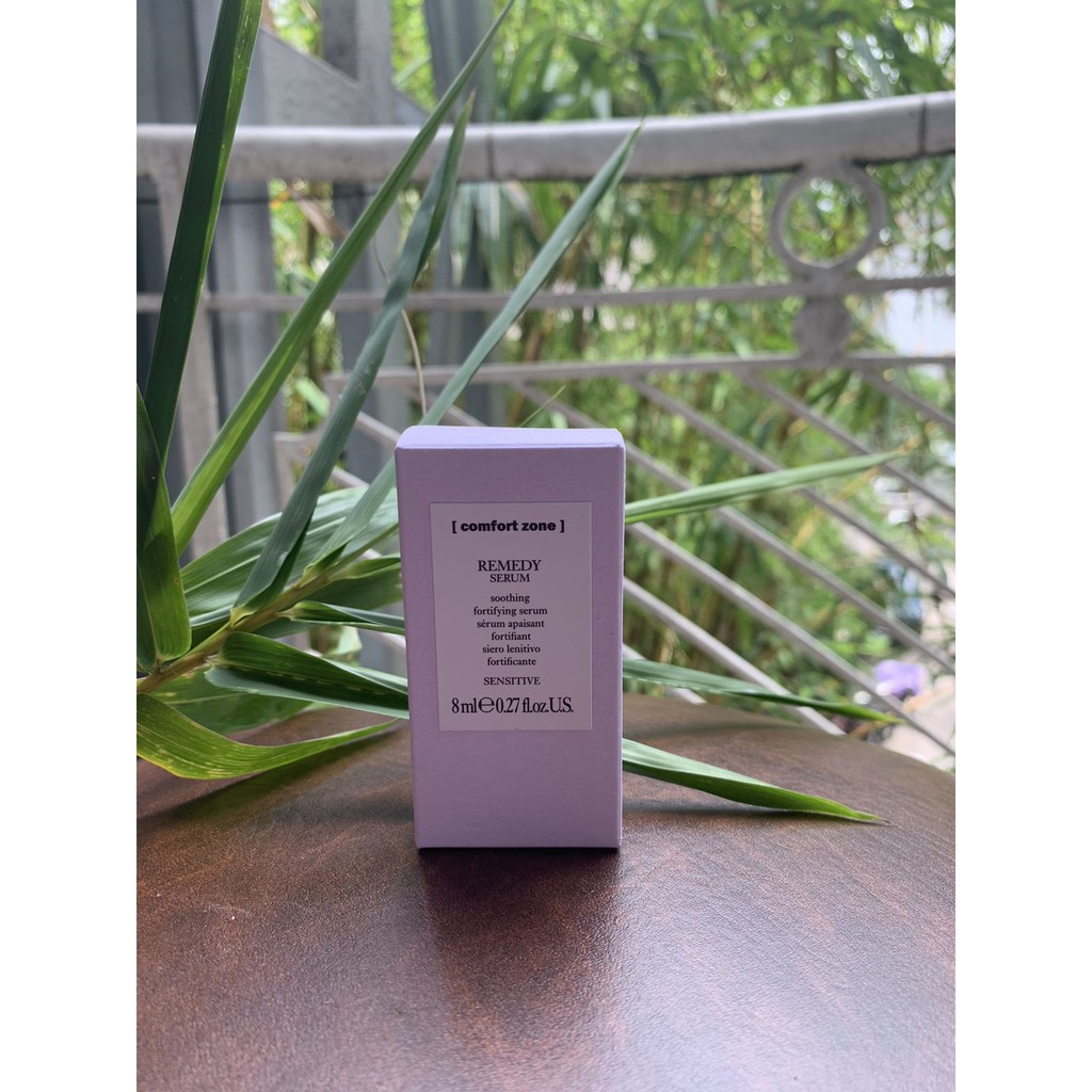 Tinh chất tăng cường làm dịu da Remedy Serum 8ml Comfort Zone. Tinh chất làm dịu da nhạy cảm, dễ mẩn đỏ