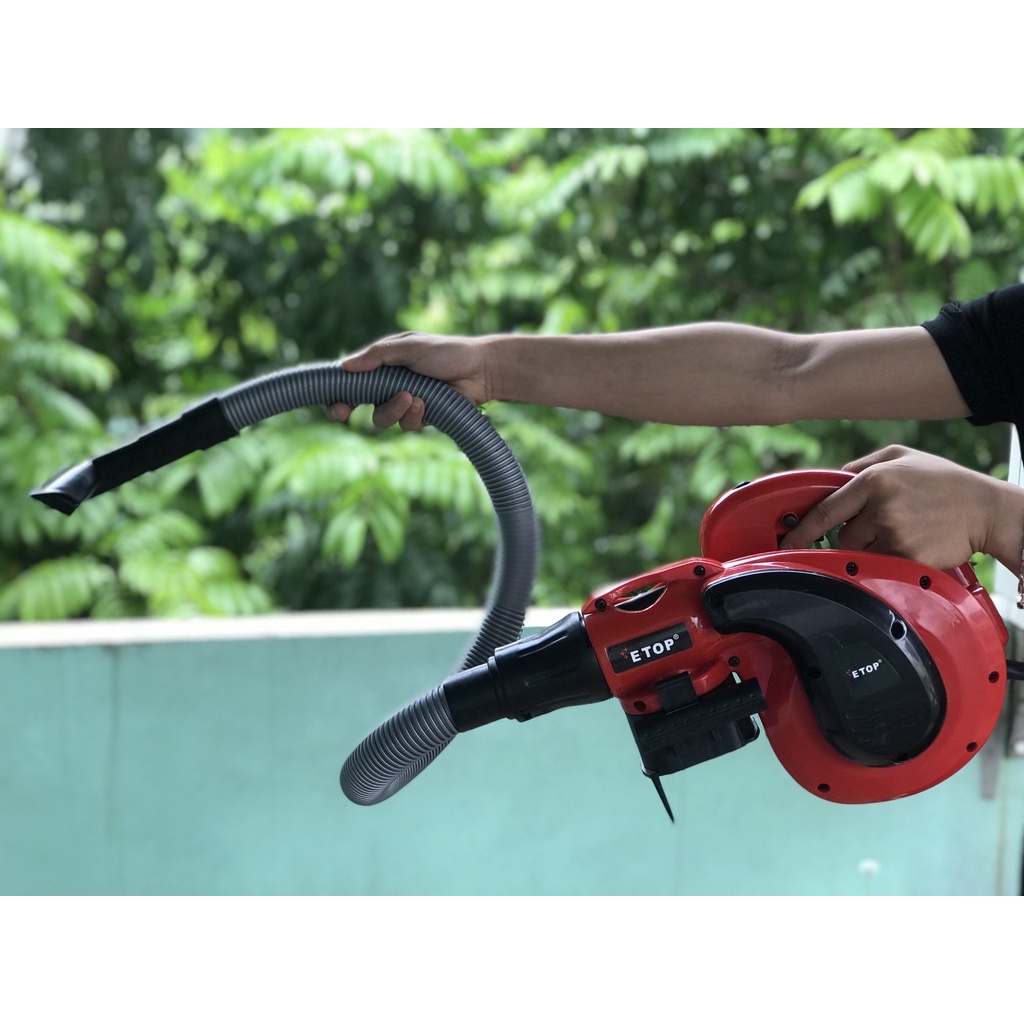 Máy Thổi Hút Bụi ETOP thái lan loại lớn công suất lớn 1800w có chỉnh cấp-2 chức năng  phụ kiện