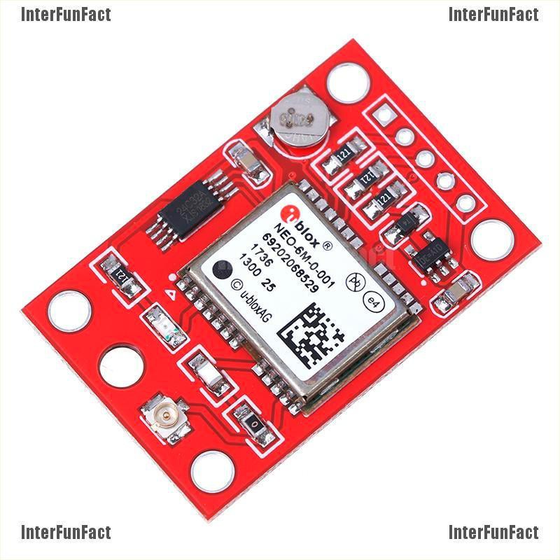 1 Bộ Mô Đun Gps Gyneo6mv2 Neo-6m Gy-neo6mv2 Kèm Ăng Ten