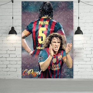 Decal dán tường cầu thủ Barcelona