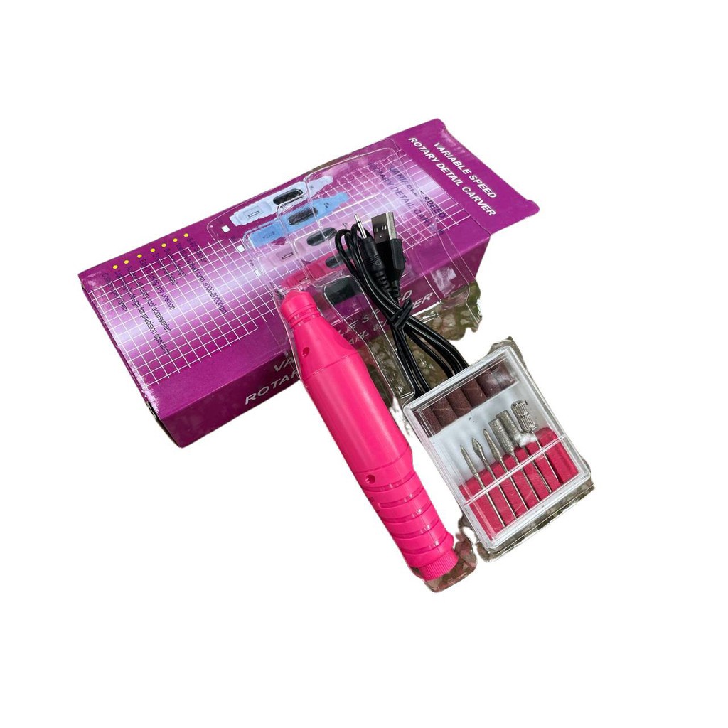 Máy mài móng tay mini đầu cắm usb cầm tay phụ kiện nail giá rẻ