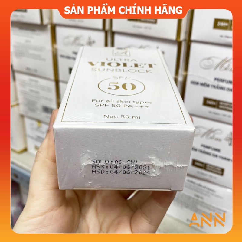 [Chính hãng] Kem chống nắng Ultra Violet A Cosmetics mỹ phẩm Phương Anh