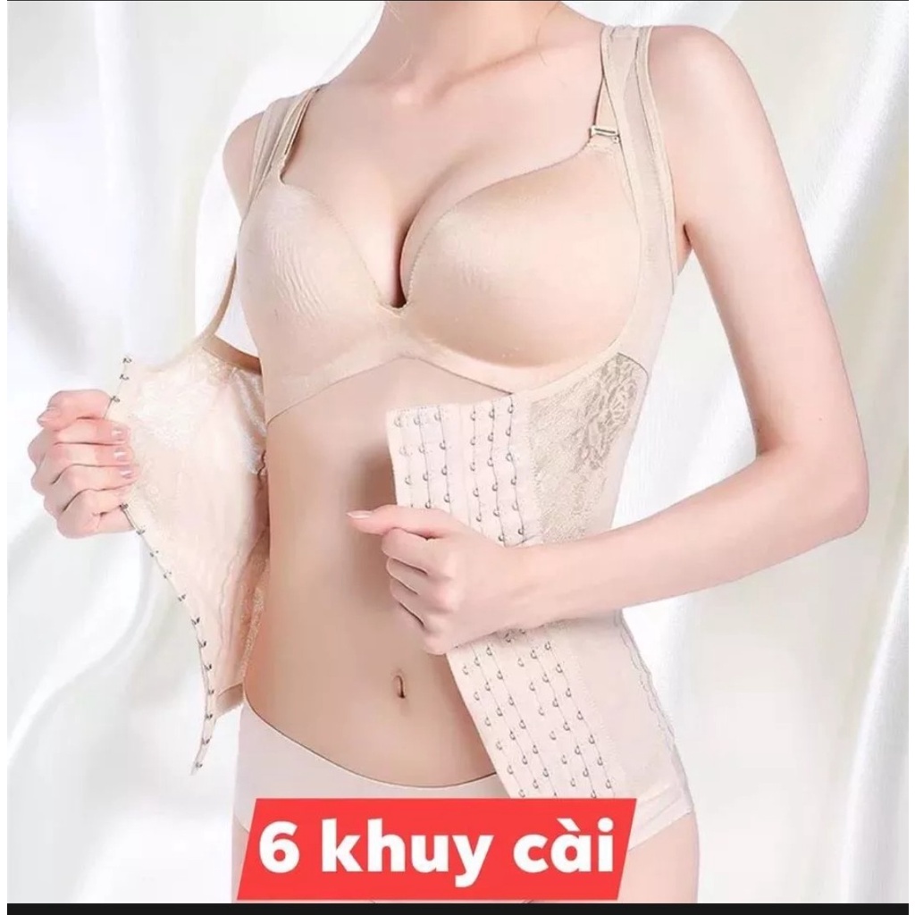 Áo gen định hình toàn thân , eo thon , dáng đẹp , áo gen nịt bụng giảm mỡ