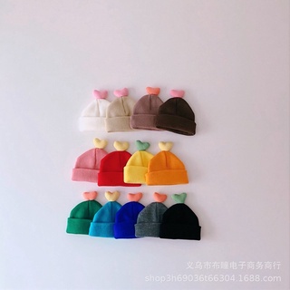 [HÀNG CAO CẤP] Mũ Len Cho Bé Trai Và Bé gái - Trending Kids - Mũ Len Siêu Mềm Mịn Hình Trái Tim Bé