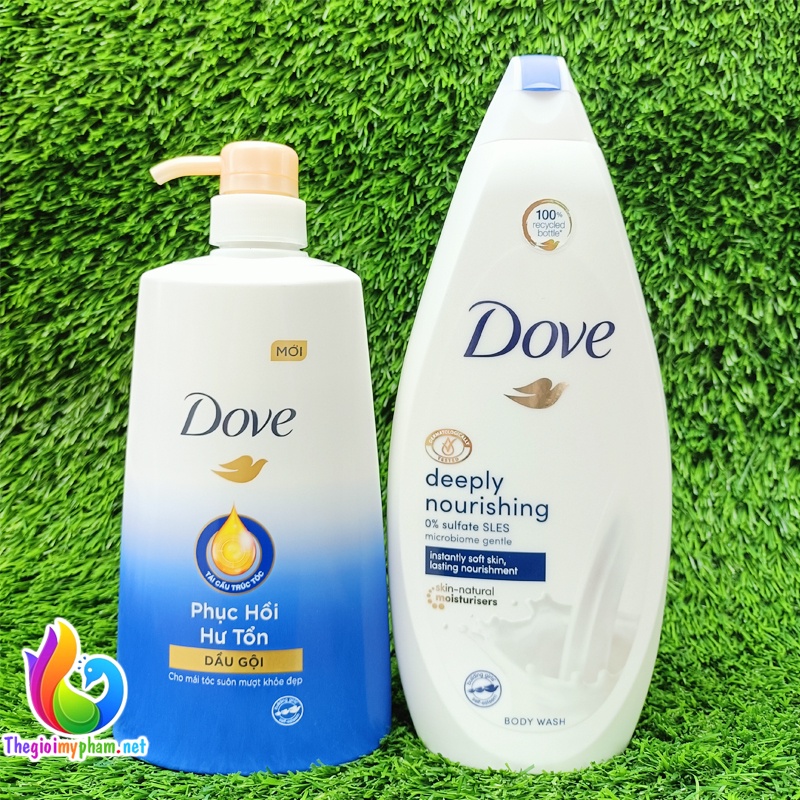 Gội Dove 640g /Xả Dove 610g/Sữa Tắm Dove Đức 750ml/Ủ Dove 500g